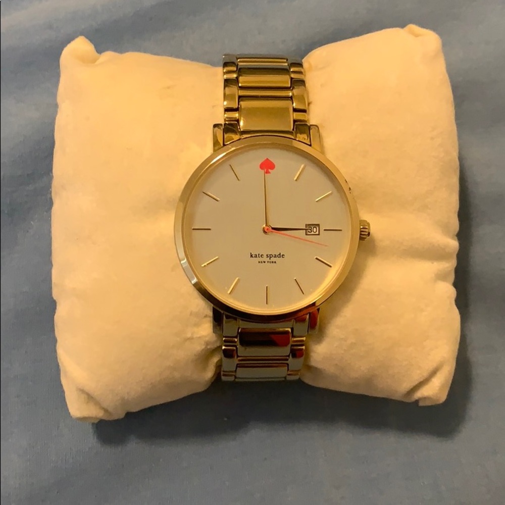Gold Kate spade gramercy watch